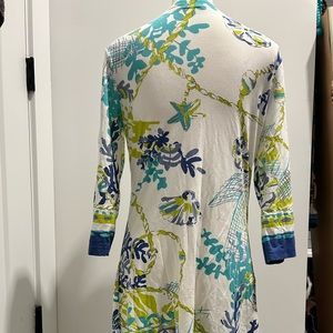 Barbra Gerwit jersey knit sheath dress with nautical details